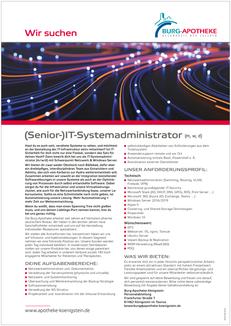 IT-Systemadministrator